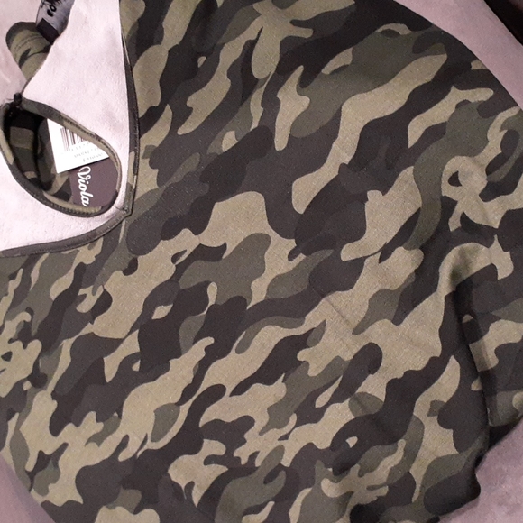 NWT Lea & Viola Green Camo Romper - Picture 13 of 13